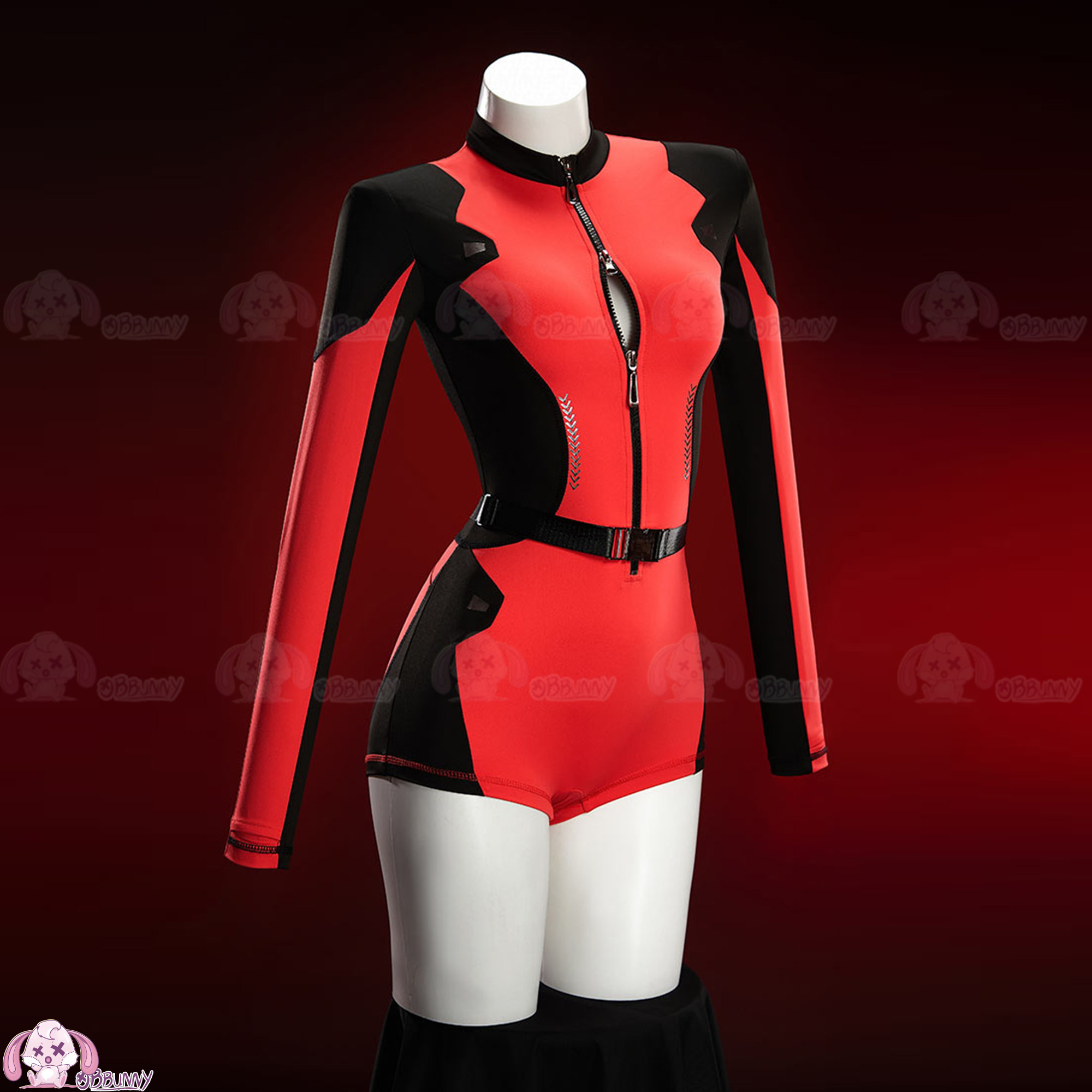 Anime Cosplay Jumpsuit - Disfraz de Cosplay DeadPooing, Traje de