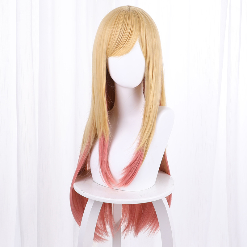 Peluca de Cosplay de Marin Kit - Kitagawa Anime Cosplay reseña y precio