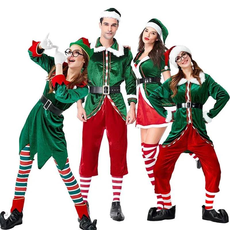 Disfraz de Papá Noel, Disfraz  - Anime Cosplay Couple reseña y precio