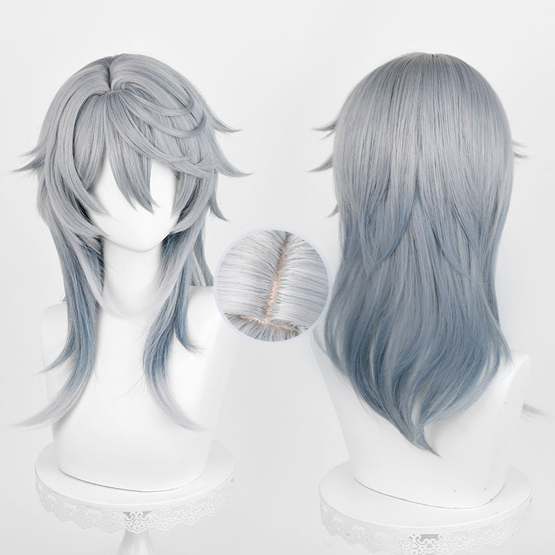 HSR Sunday-Peluca de Cosplay d - Anime Cosplay Blue Hair reseña y precio