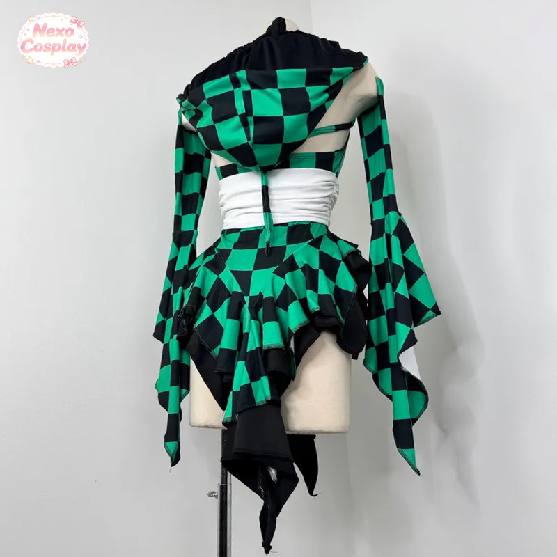Traje de baño de Tanjiro Kamad - Anime Cosplay Jumpsuit reseña y precio