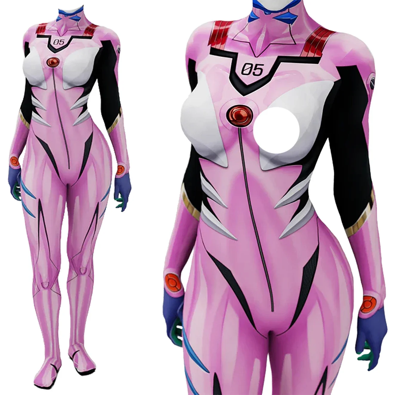 Disfraz de Cosplay de Anime EV - Anime Cosplay Jumpsuit reseña y precio