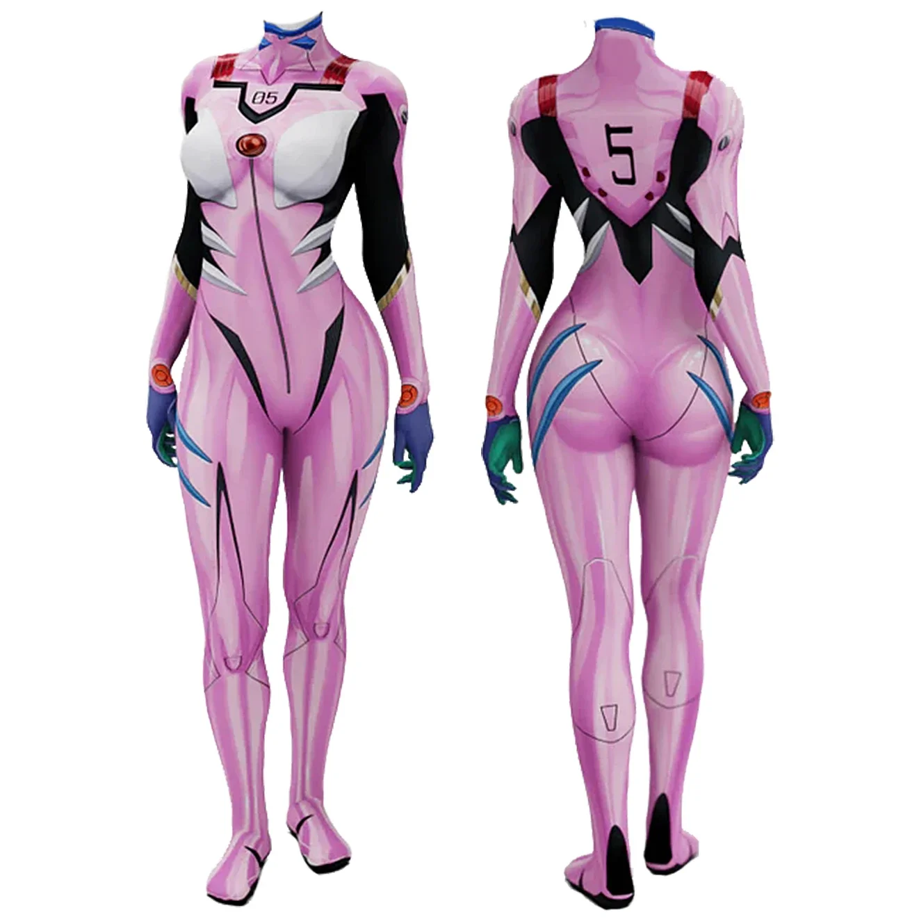 Disfraz de Cosplay de Anime EV - Anime Cosplay Jumpsuit reseña y precio